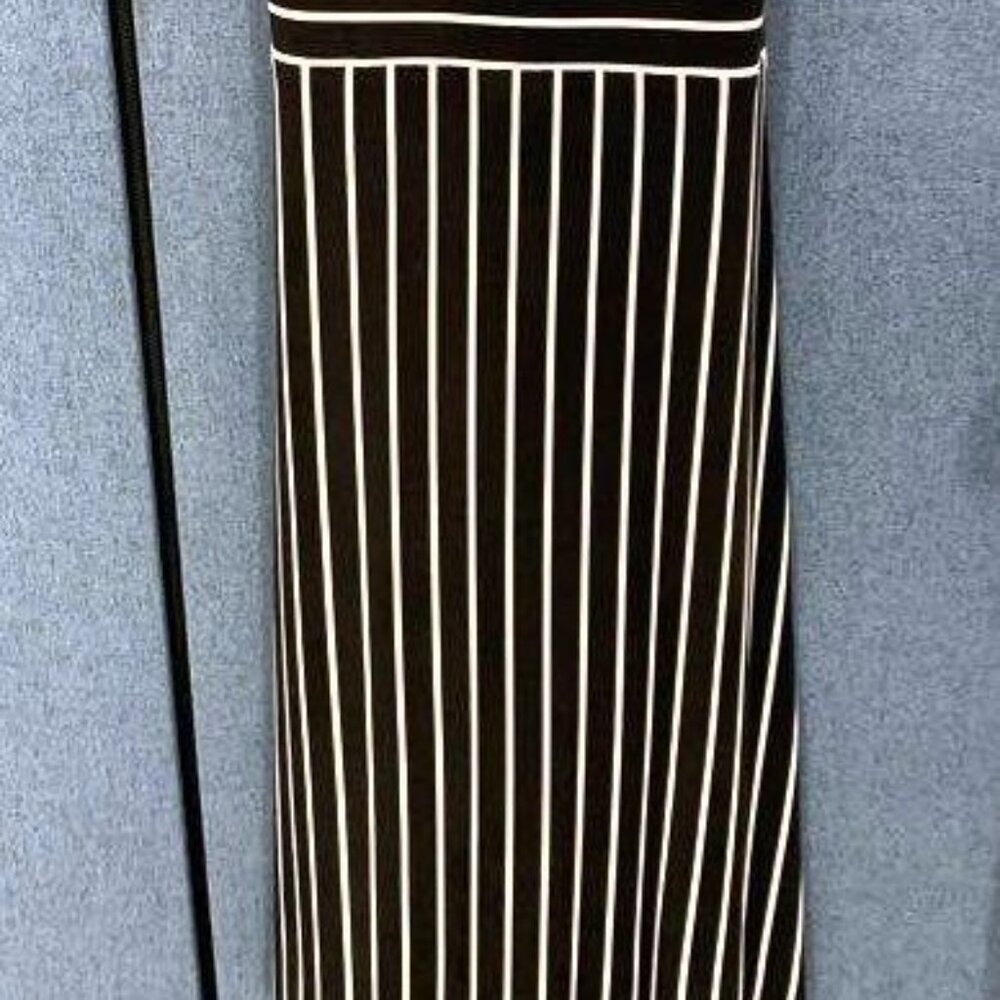 NWT Ralph Lauren black/white striped dress size 6 - Picture 3 of 6
